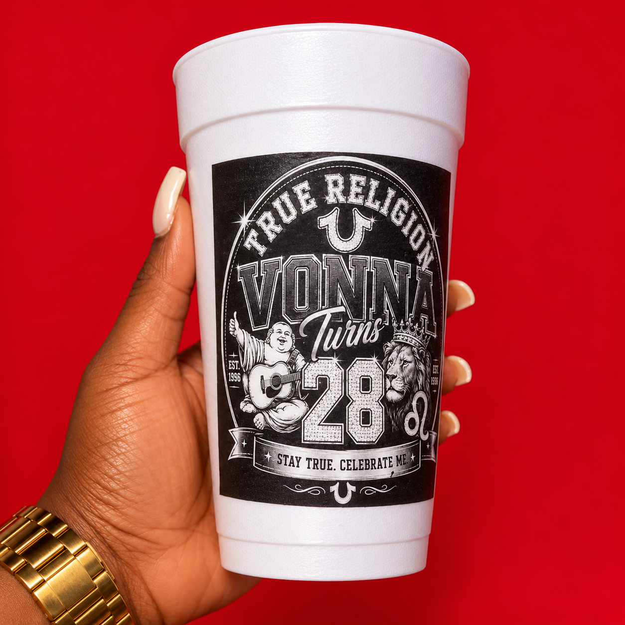 True Religion Birthday Cup